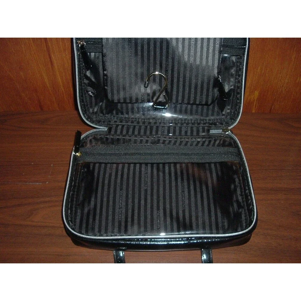 Victoria Secret Celestial Shimmer Jetsetter Hanging Travel Toiletry Case Stars